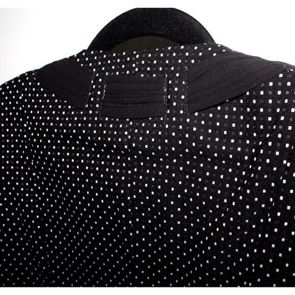 Cabi 5156 Black and White Polka Dot Blazer Jacket Size 4 - Picture 4 of 11
